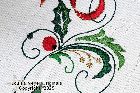 Christmas Bright on White