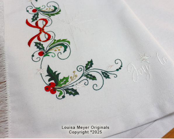 Christmas Bright on White