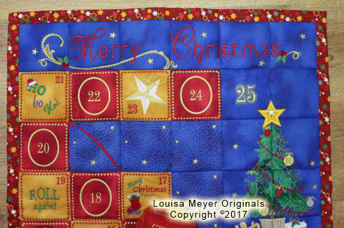 Christmas Game Play Mat ~ Quilt